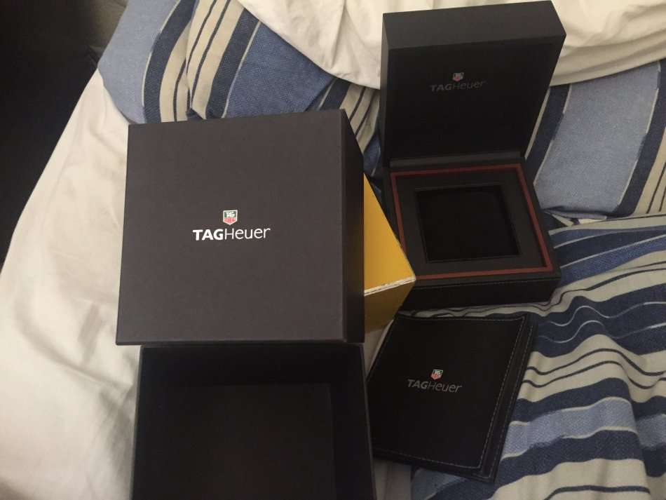 Tag heuer Indy 500 complete box and manual