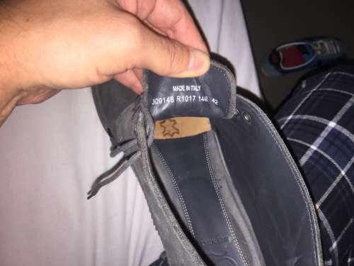 Alexander McQueen McQ grey leather suede boots in excellent condition. Size 8 Prada Armani Hugo boss