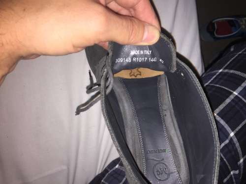 Alexander McQueen McQ grey leather suede boots in excellent condition. Size 8 Prada Armani Hugo boss