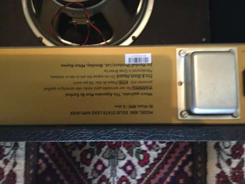 Marshall Valvestate 80v 8080 guitar amp amplifier. Not working sold "as is" fender Gibson