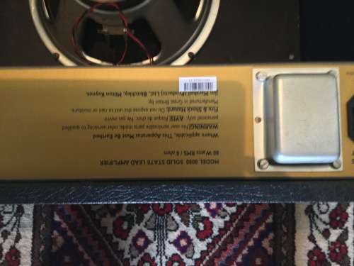 Marshall Valvestate 80v 8080 guitar amp amplifier. Not working sold "as is" fender Gibson