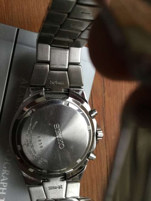 Seiko quartz chronograph excellent condition full set Omega breitling