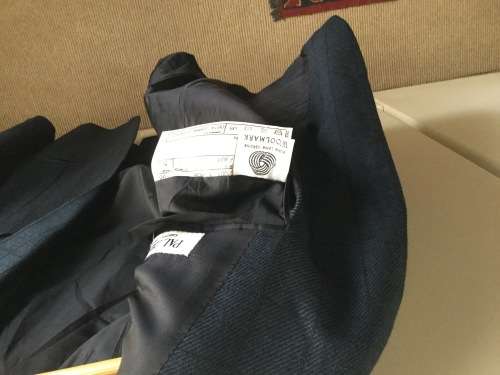 Blue 100% wool Pal Zileri blazer coat jacket large size 50 EUR Hugo boss Armani Paul smith Gucci
