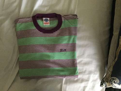 Franklyn Marshal slim fit striped sweater jersey large  Hugo boss Armani Paul smith Gucci