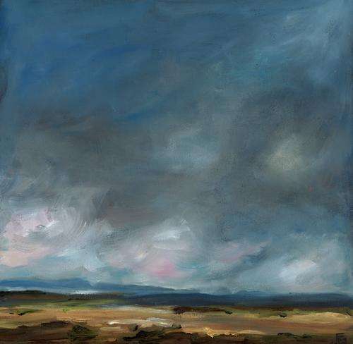 Stormy Karoo Landscape