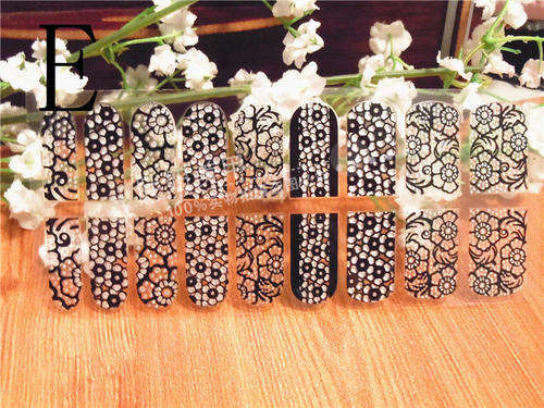 BLING NAIL STICKERS E