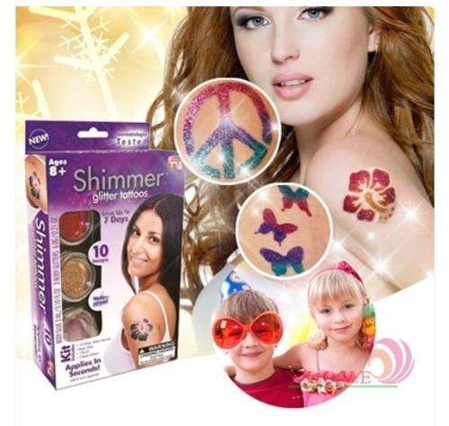 Shimmer Glitter Tattoo