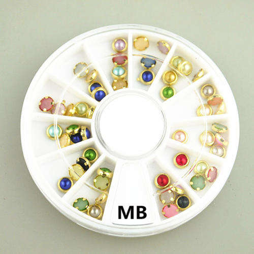 MIX BOX - Round Edging Nail decorations
