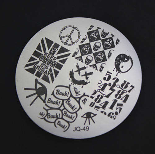 Nail Stamping Plate - JQ49