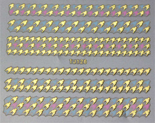 The Nail Art - TJ126 nail sticker