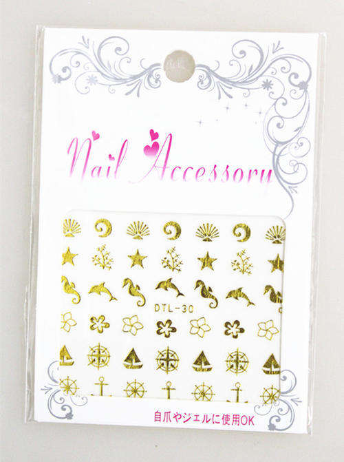 The Nail Art - DTL30 nail sticker