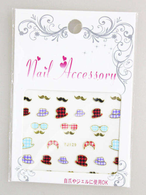 The Nail Art - TJ129 nail sticker