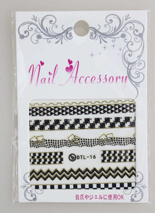 The Nail Art - DTL16 nail sticker
