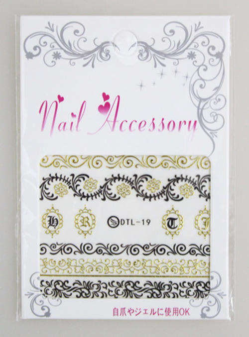 The Nail Art - DTL19 nail sticker