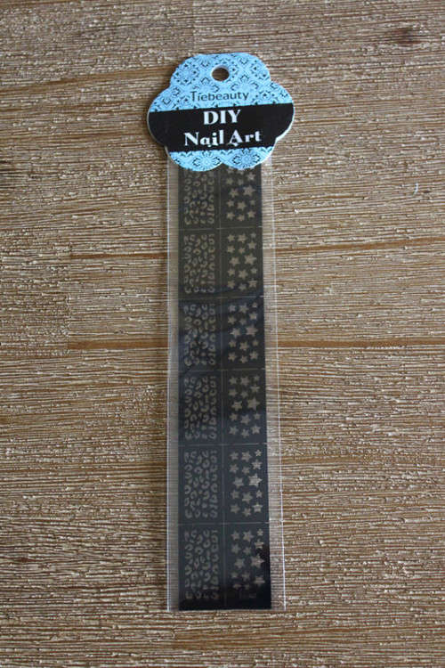 Stencil Sticker Nail Art Accessories Decoration NK03