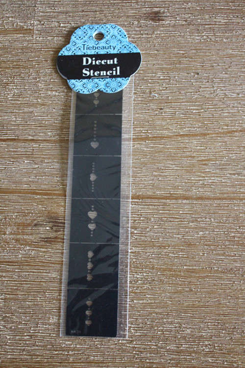 Stencil Sticker Nail Art Accessories Decoration NK31