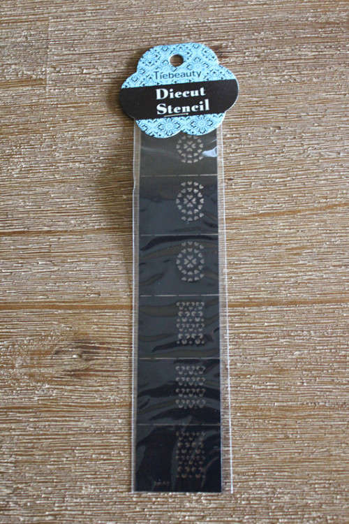 Stencil Sticker Nail Art Accessories Decoration NK40