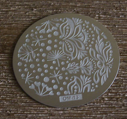 OM13 Nail Stamping Plate