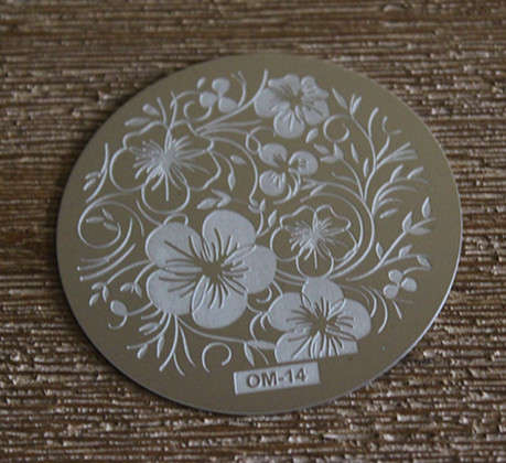 OM14 Nail Stamping Plate