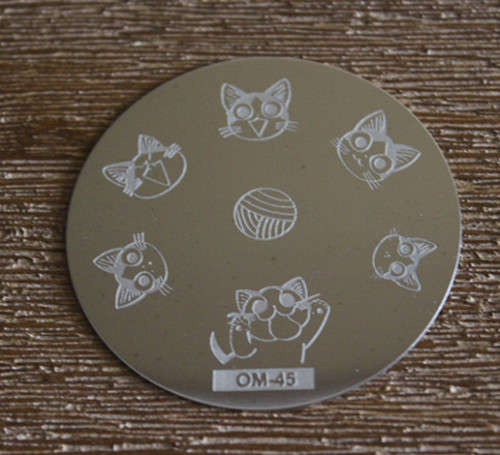 OM45 Nail Stamping Plate