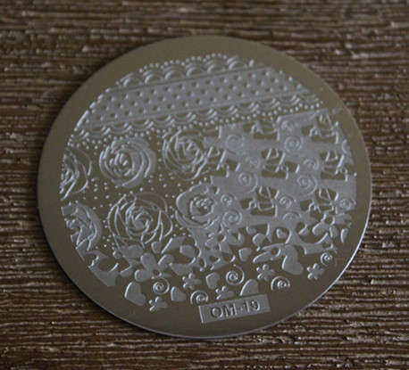OM19 Nail Stamping Plate