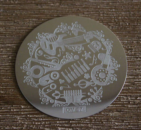 OM07 Nail Stamping Plate