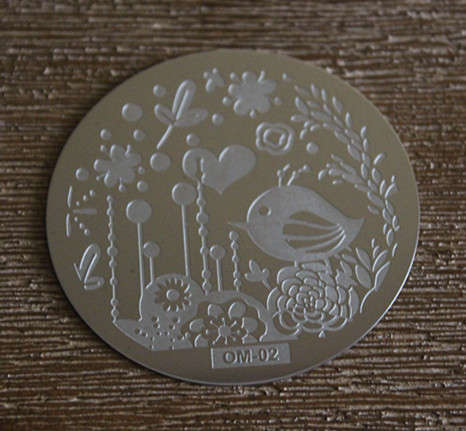 OM02 Nail Stamping Plate