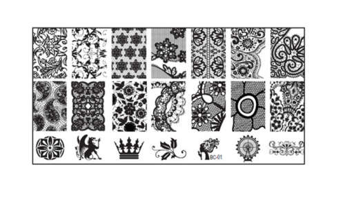 BC01 Nail Stamping Plate