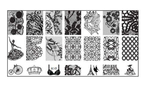 BC05 Nail Stamping Plate