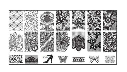 BC09 Nail Stamping Plate