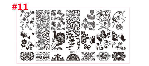 BC11 Nail Stamping Plate