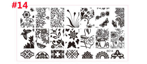 BC14 Nail Stamping Plate
