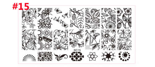 BC15 Nail Stamping Plate