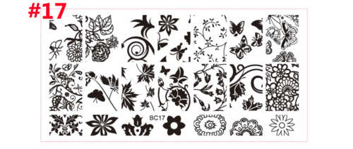 BC17 Nail Stamping Plate