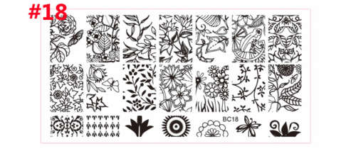 BC18 Nail Stamping Plate