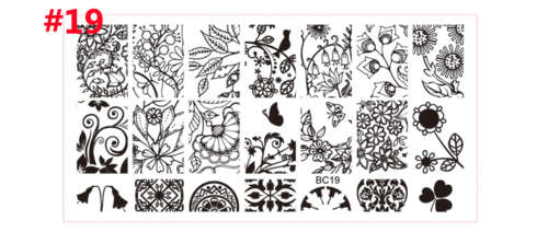 BC19 Nail Stamping Plate