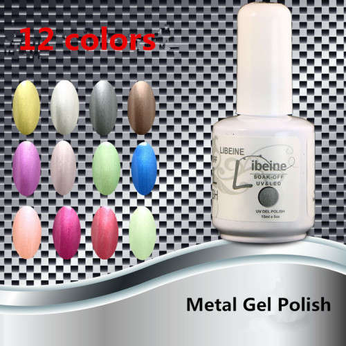 Soak Off Metal Gel Polish 15ml