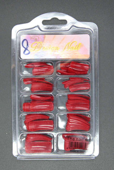 100pcs Nail Tips 8#