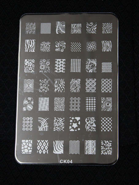 CK04 Nail Stamping Plate