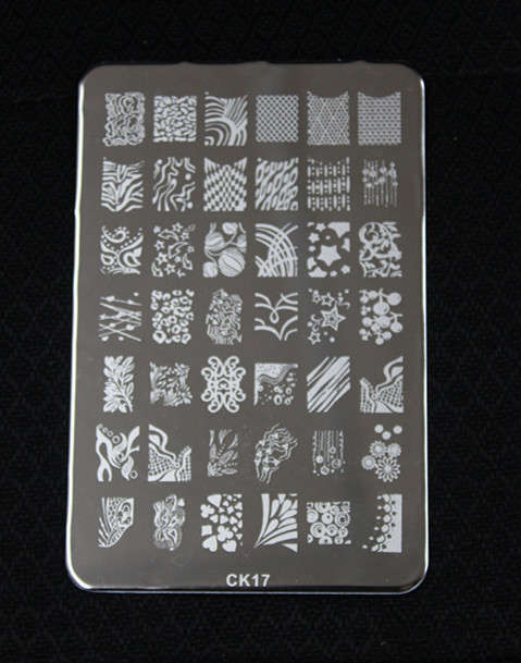 CK17 Nail Stamping Plate