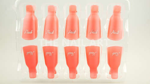 The Nail Art - Wearable REUSABLE UV Gel Nail Polish Remover Soakers