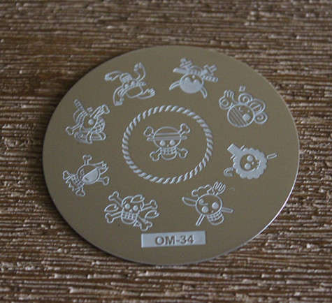 The Nail Art - OM34 Nail Plate