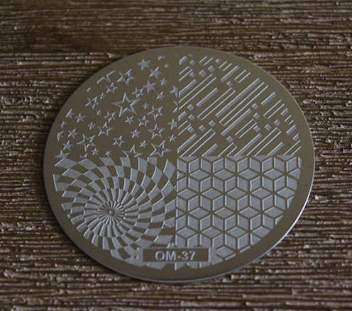 The Nail Art - OM37 Nail Plate