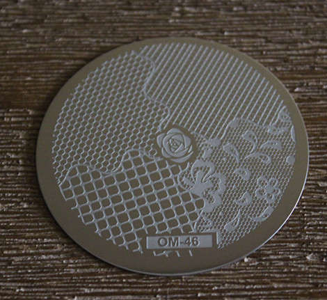 The Nail Art - OM46 Nail Plate