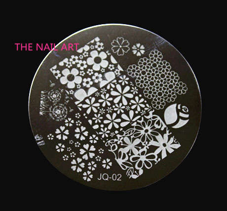 Stainless Steel Nail Stamping Plates - JQ02