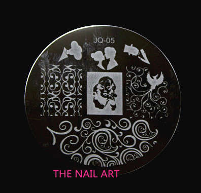 Stainless Steel Nail Stamping Plates - JQ05