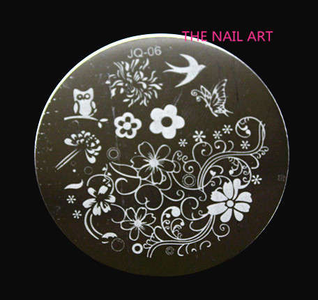 Stainless Steel Nail Stamping Plates - JQ06