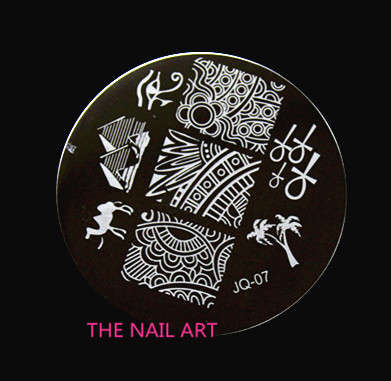 Stainless Steel Nail Stamping Plates - JQ07