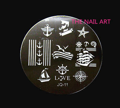 Stainless Steel Nail Stamping Plates - JQ011