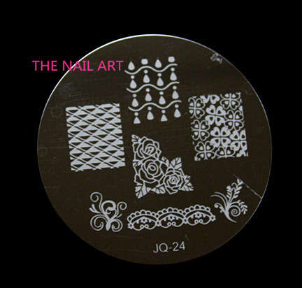 Stainless Steel Nail Stamping Plates - JQ024